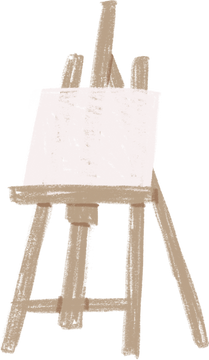 Colored Pencil Easel